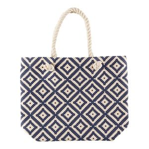 Summer & Rose Navy Diamond Tote
